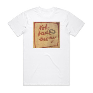 Amiga Blues Band Not Fade Away Album Cover T-Shirt White Amiga Blues Band Not Fade Away Album Cover T-Shirt White
