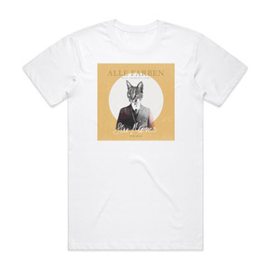 Alle Farben She Moves Far Away Album Cover T-Shirt White Alle Farben She Moves Far Away Album Cover T-Shirt White
