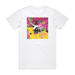 ASIAN KUNG-FU GENERATION World World World Album Cover T-Shirt White ASIAN KUNG-FU GENERATION World World World Album Cover T-Shirt White