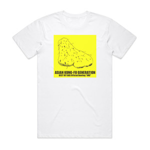 ASIAN KUNG-FU GENERATION Best Hit Akg Official Bootleg Imo Album Cover T-Shirt White