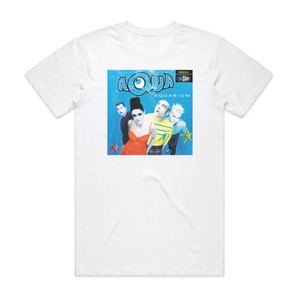 Aqua Aquarium Album Cover T-Shirt White Aqua Aquarium Album Cover T-Shirt White