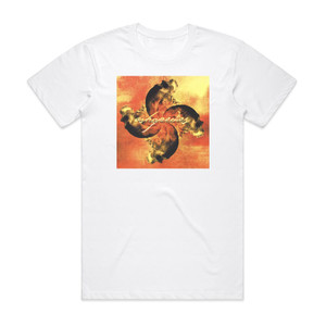 As Hope Dies Birthplace And Burial Site Album Cover T-Shirt White As Hope Dies Birthplace And Burial Site Album Cover T-Shirt White