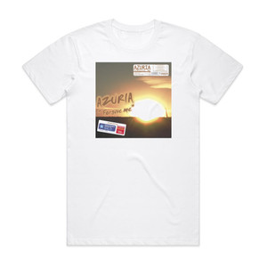 Azuria Forgive Me Album Cover T-Shirt White Azuria Forgive Me Album Cover T-Shirt White