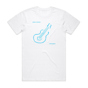 Aztec Camera Retrospect Album Cover T-Shirt White Aztec Camera Retrospect Album Cover T-Shirt White