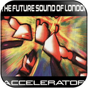 The Future Sound of London Accelerator Album Cover Sticker The Future Sound of London Accelerator Album Cover Sticker
