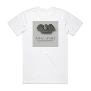 AirSculpture Graveyard Shift Album Cover T-Shirt White AirSculpture Graveyard Shift Album Cover T-Shirt White
