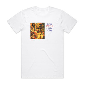 Art of Noise Into Battle With The Art Of Noise Album Cover T-Shirt White Art of Noise Into Battle With The Art Of Noise Album Cover T-Shirt White
