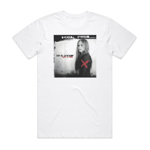 Avril Lavigne Under My Skin 2 Album Cover T-Shirt White