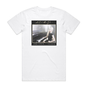 Avril Lavigne Let Me Go Album Cover T-Shirt White Avril Lavigne Let Me Go Album Cover T-Shirt White