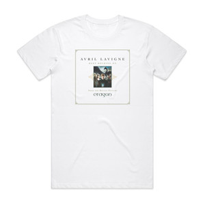 Avril Lavigne Keep Holding On Album Cover T-Shirt White Avril Lavigne Keep Holding On Album Cover T-Shirt White