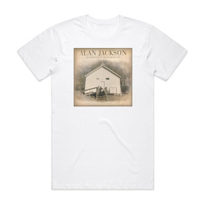 Alan Jackson Precious Memories Album Cover T-Shirt White