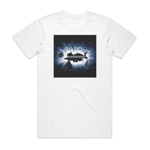 Aviators Mirrors Deluxe Version 1 Album Cover T-Shirt White