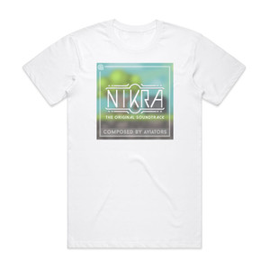 Aviators Nikra Official Soundtrack Album Cover T-Shirt White Aviators Nikra Official Soundtrack Album Cover T-Shirt White