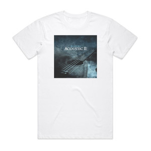 Aviators Acoustic Ii Album Cover T-Shirt White Aviators Acoustic Ii Album Cover T-Shirt White