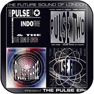 The Future Sound of London The Pulse Eps Album Cover Sticker The Future Sound of London The Pulse Eps Album Cover Sticker