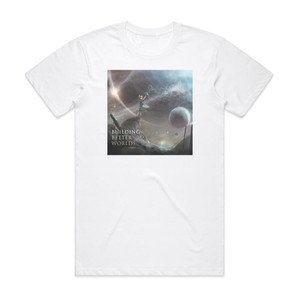 Aviators Building Better Worlds Deluxe Version Album Cover T-Shirt White Aviators Building Better Worlds Deluxe Version Album Cover T-Shirt White