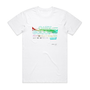 Alex Gaudino What A Feeling Album Cover T-Shirt White
