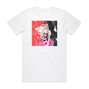 Aira Mitsuki Plastic Album Cover T-Shirt White Aira Mitsuki Plastic Album Cover T-Shirt White