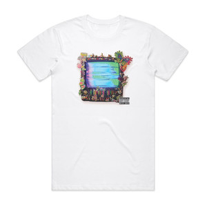Anamanaguchi Single Remix Collections Album Cover T-Shirt White Anamanaguchi Single Remix Collections Album Cover T-Shirt White