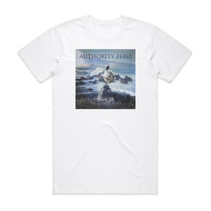 Authority Zero The Tipping Point Album Cover T-Shirt White Authority Zero The Tipping Point Album Cover T-Shirt White