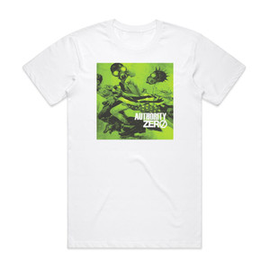 Authority Zero Andiamo Album Cover T-Shirt White Authority Zero Andiamo Album Cover T-Shirt White