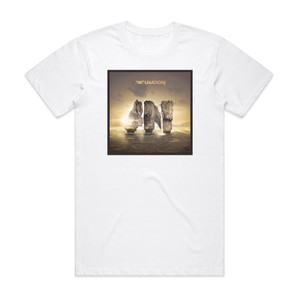 AWOLNATION Megalithic Symphony Album Cover T-Shirt White AWOLNATION Megalithic Symphony Album Cover T-Shirt White