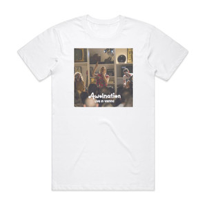 AWOLNATION Live In Vienna Album Cover T-Shirt White AWOLNATION Live In Vienna Album Cover T-Shirt White