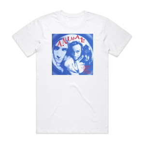 ANIMAL Animal Album Cover T-Shirt White ANIMAL Animal Album Cover T-Shirt White