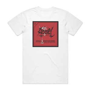 Azazel Jesus Perversions Album Cover T-Shirt White Azazel Jesus Perversions Album Cover T-Shirt White
