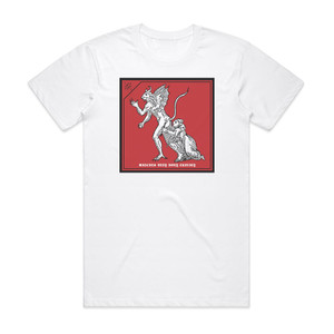 Azazel Witches Deny Holy Trinity Album Cover T-Shirt White Azazel Witches Deny Holy Trinity Album Cover T-Shirt White