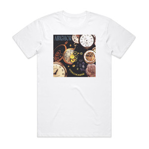 Abighor Anticlockwise Album Cover T-Shirt White Abighor Anticlockwise Album Cover T-Shirt White
