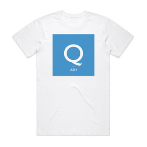 Ash Binary Album Cover T-Shirt White Ash Binary Album Cover T-Shirt White