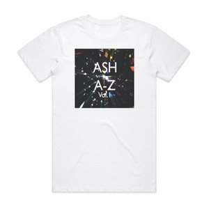 Ash A Z Volume 1 Album Cover T-Shirt White Ash A Z Volume 1 Album Cover T-Shirt White