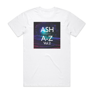 Ash A Z Volume 2 Album Cover T-Shirt White Ash A Z Volume 2 Album Cover T-Shirt White
