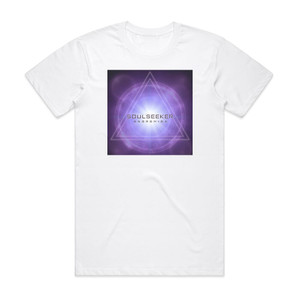 Andromida Soulseeker Album Cover T-Shirt White Andromida Soulseeker Album Cover T-Shirt White