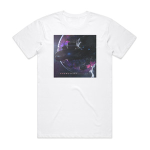 Andromida Voyager Album Cover T-Shirt White Andromida Voyager Album Cover T-Shirt White