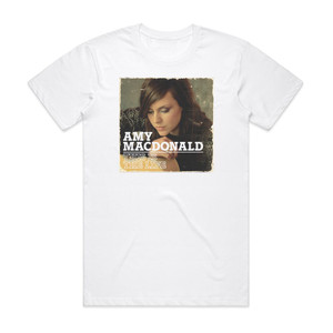 Amy Macdonald This Is The Life 2 Album Cover T-Shirt White