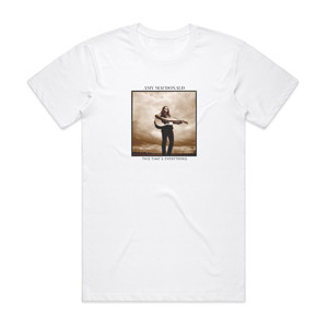 Amy Macdonald This Times Everything Album Cover T-Shirt White Amy Macdonald This Times Everything Album Cover T-Shirt White