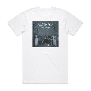 Anna Ternheim Leaving On A Mayday Album Cover T-Shirt White