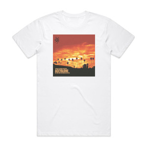 Aceyalone Hip Hop And The World We Live In Album Cover T-Shirt White Aceyalone Hip Hop And The World We Live In Album Cover T-Shirt White