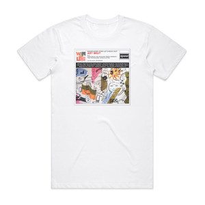 Art Brut Wham Bang Pow Lets Rock Out Album Cover T-Shirt White Art Brut Wham Bang Pow Lets Rock Out Album Cover T-Shirt White