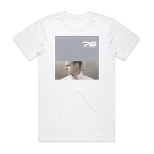 Armin van Buuren 76 Album Cover T-Shirt White Armin van Buuren 76 Album Cover T-Shirt White