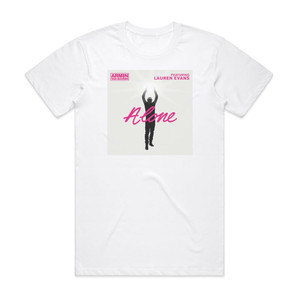 Armin van Buuren Alone Album Cover T-Shirt White Armin van Buuren Alone Album Cover T-Shirt White