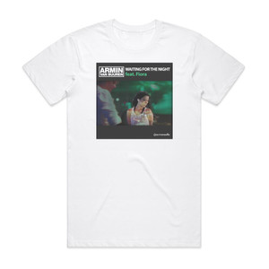 Armin van Buuren Waiting For The Night Album Cover T-Shirt White Armin van Buuren Waiting For The Night Album Cover T-Shirt White