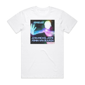 Armin van Buuren Stardust Album Cover T-Shirt White