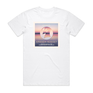 Armin van Buuren Waiting For The Night 1 Album Cover T-Shirt White Armin van Buuren Waiting For The Night 1 Album Cover T-Shirt White
