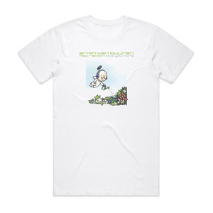 Armin van Buuren Love You More Album Cover T-Shirt White Armin van Buuren Love You More Album Cover T-Shirt White