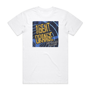 Agent Orange Sonic Snake Session Album Cover T-Shirt White Agent Orange Sonic Snake Session Album Cover T-Shirt White