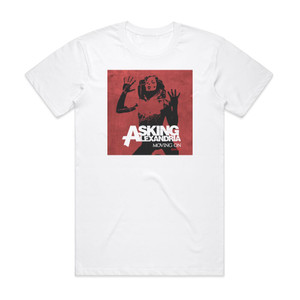 Asking Alexandria Moving On Album Cover T-Shirt White