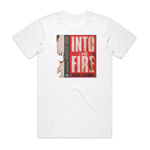 Asking Alexandria Into The Fire Album Cover T-Shirt White